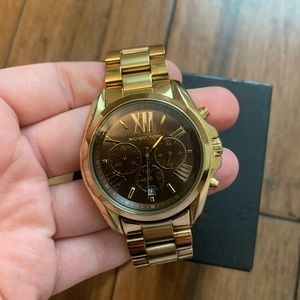 Michael Kors Watch- Gold/Brown